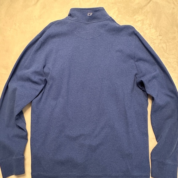 Men’s Vineyard Vines Soft Quarter Zip in XL, color Ocean Breeze - Picture 3 of 3